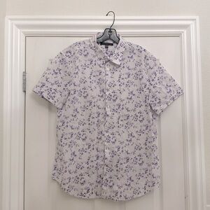 John Varvatos USA floral button down size L great condition